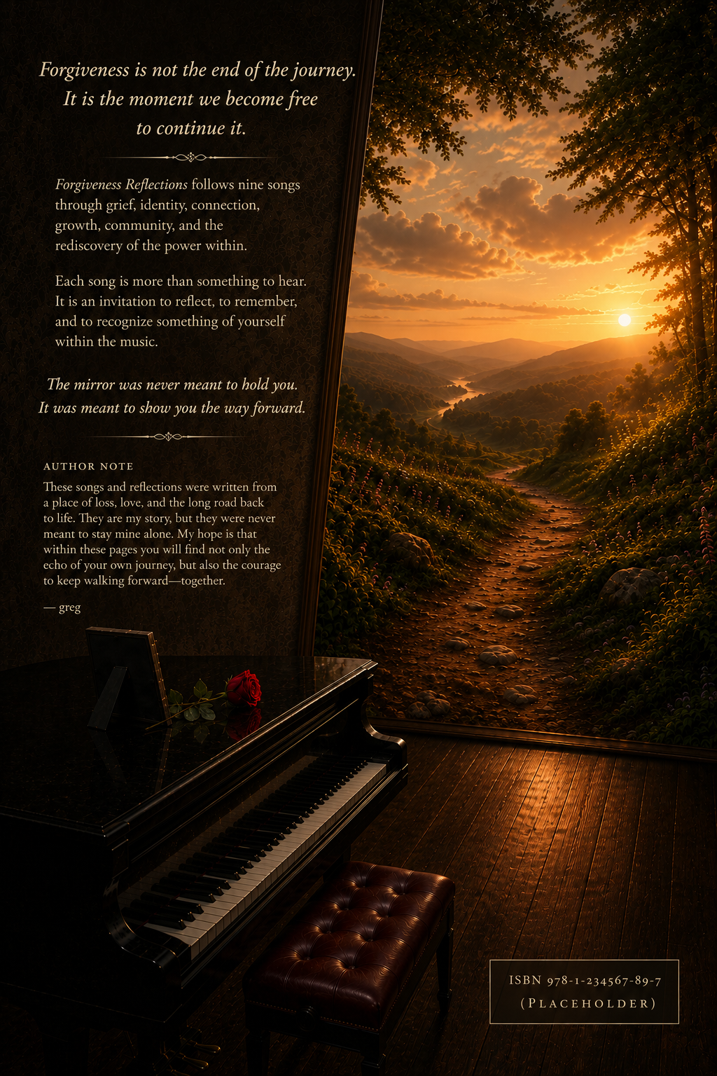 Forgiveness Reflections Songbook back cover